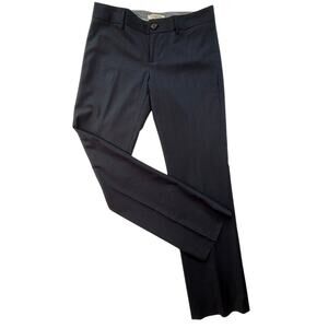 Banana Republic The Logan Fit Wool Blend Plaid Dress Pants Gray Size 6